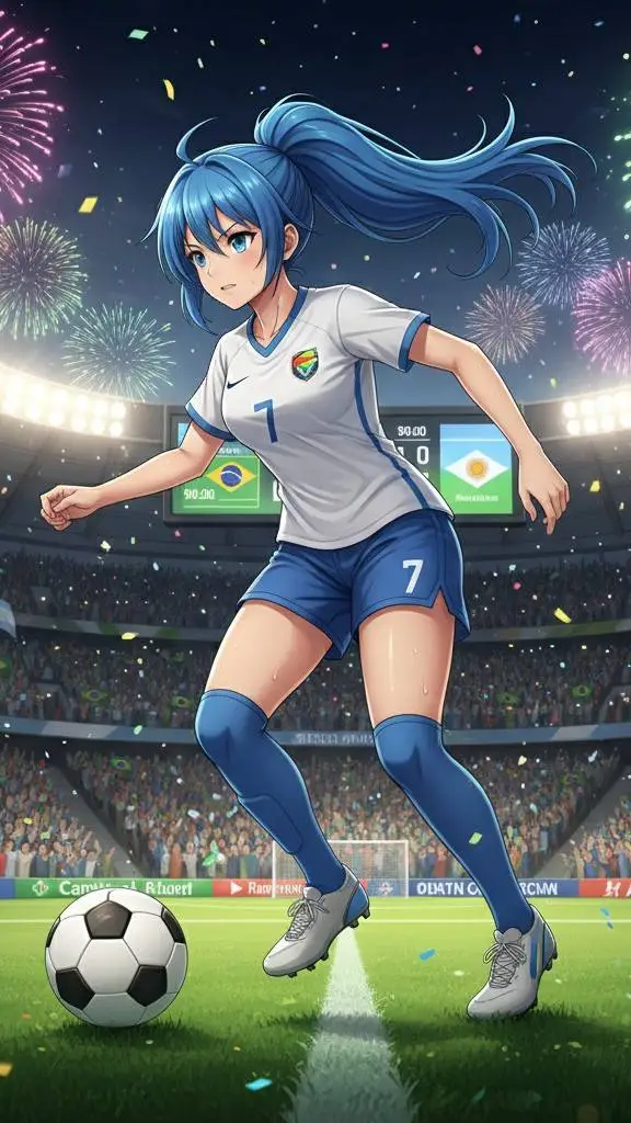 ai character: Luna background