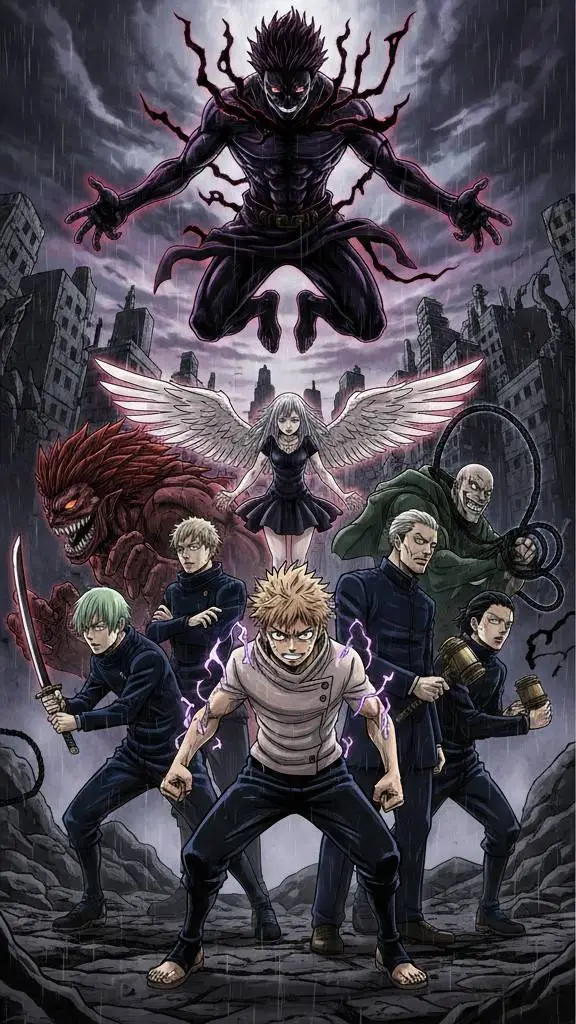 ai character: Hechiceros/ Sukuna background