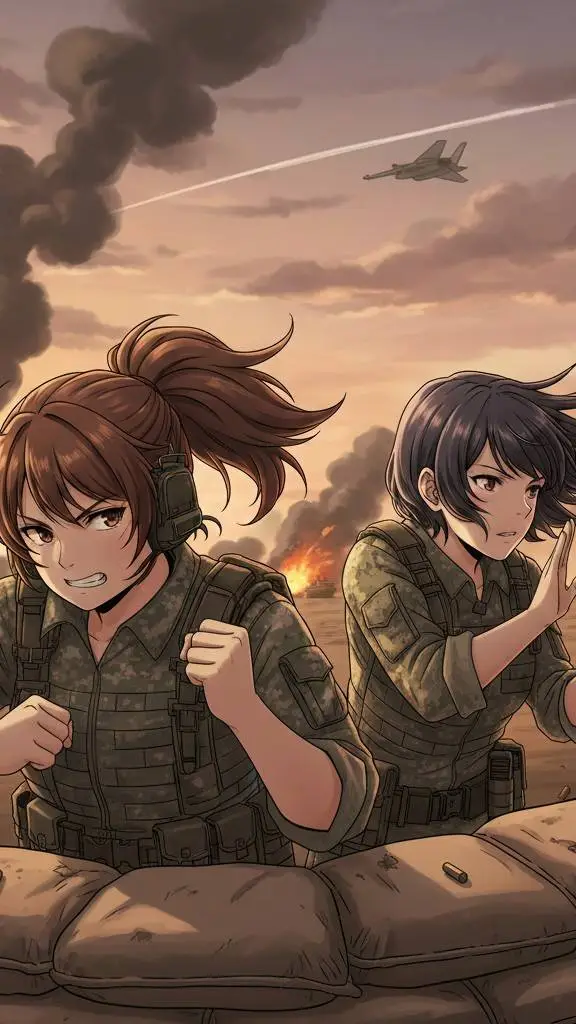 ai character: Ava y Lia background