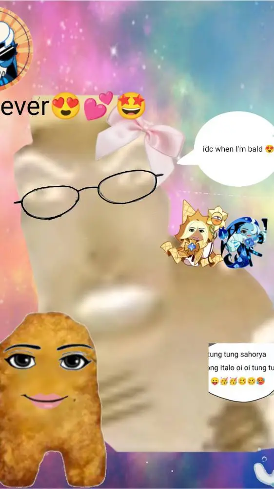 ai character: huntrix ht you but background