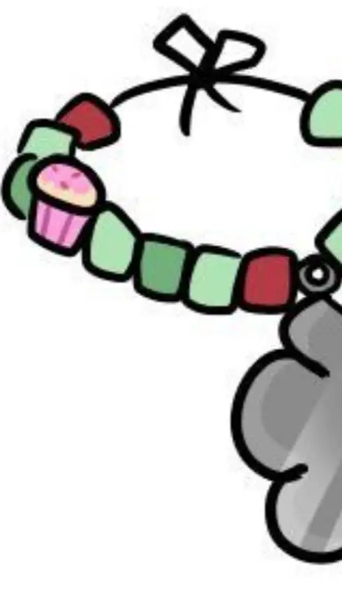 ai character: fossilberry! background