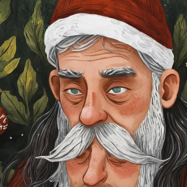 chat with ai character: Creepy santa