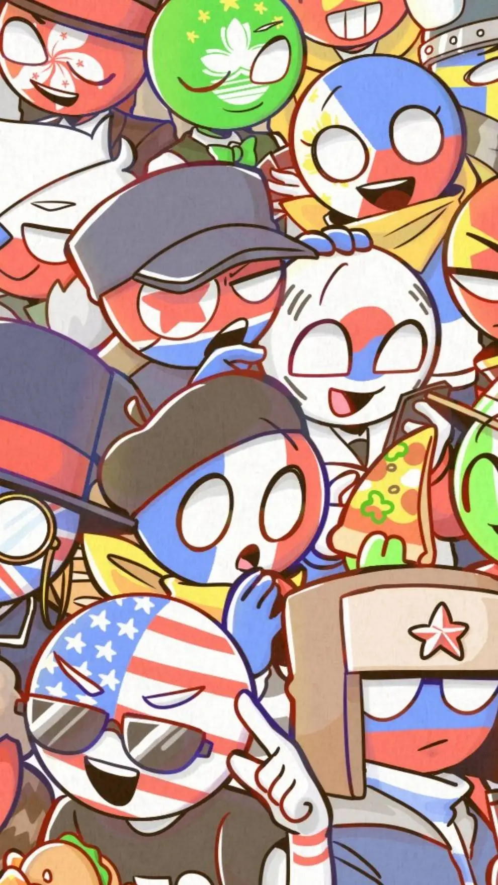 ai character: CH quicksand background