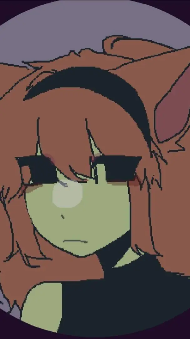 ai character: khloey is happy🤭 background