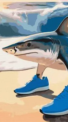 ai character: Celebrating  background