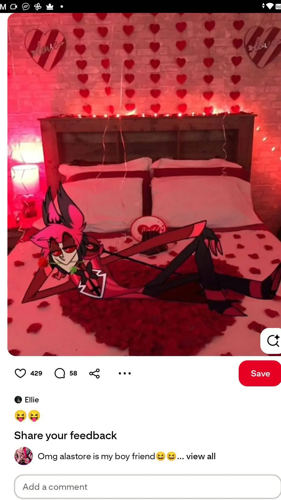 ai character: Alastor✨ background