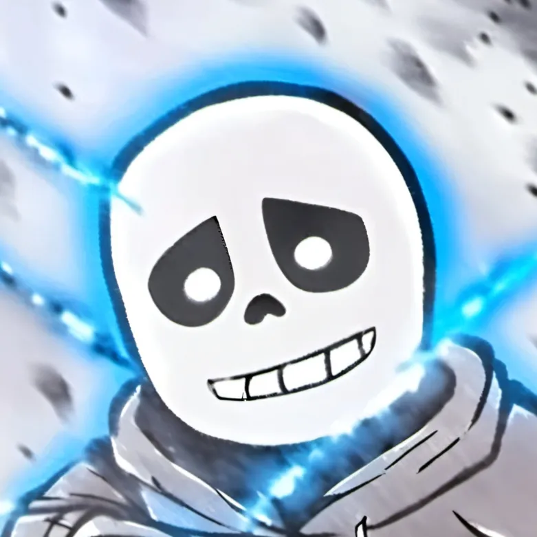 chat with ai character: sans(kustard)