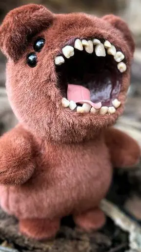 ai character: 🐻Cute Bear🐻 background