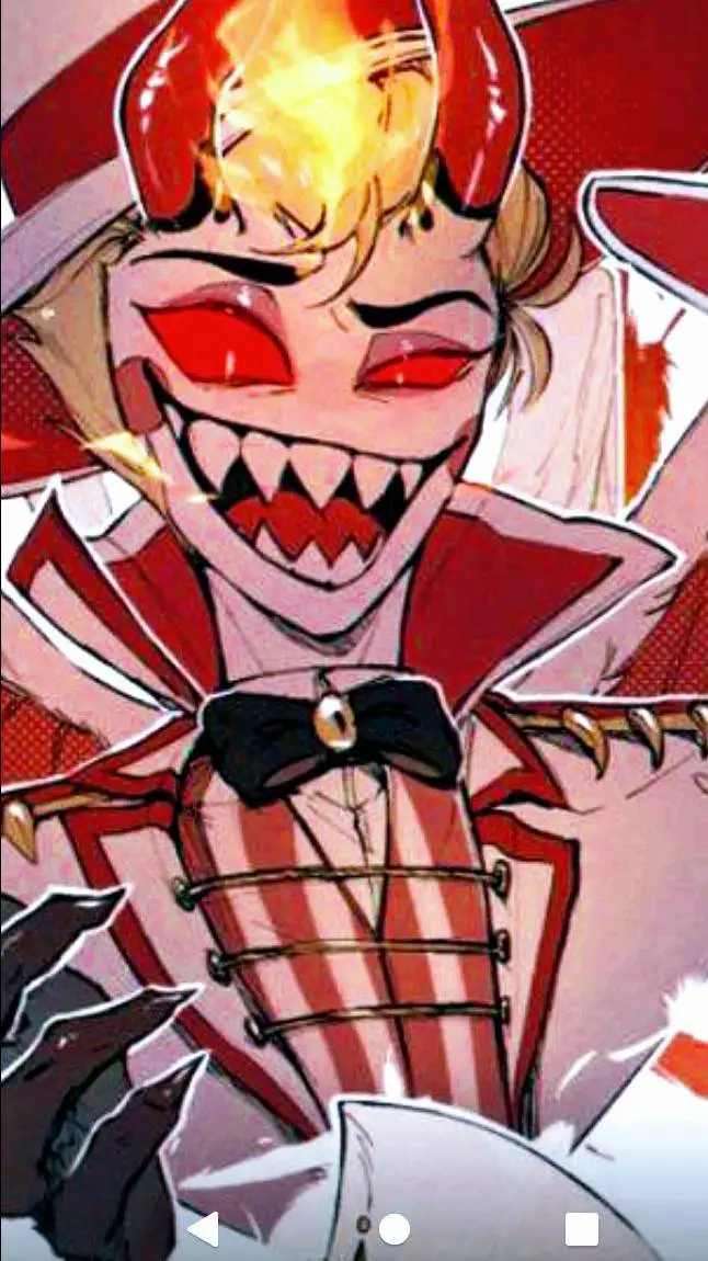 ai character: LuciferMorningstar background