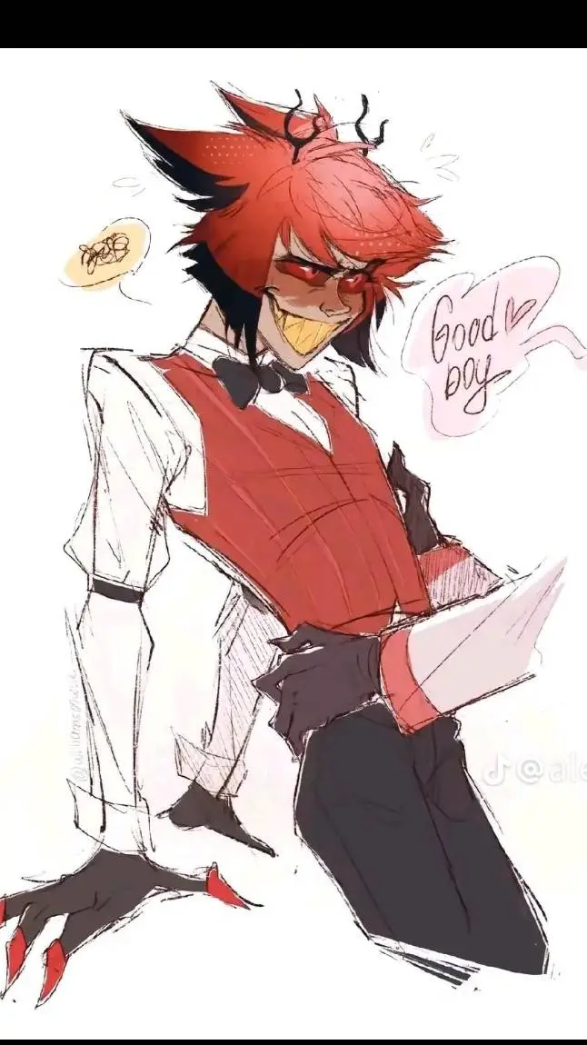 ai character: Alastor~ - HH background