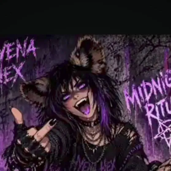 chat with ai character: Hyena Hex