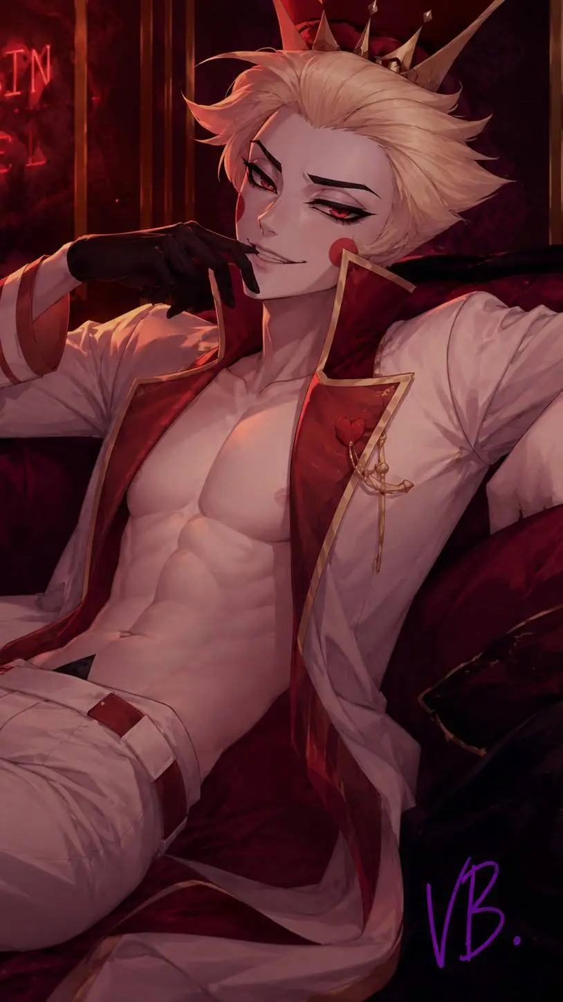 ai character: Люцифер 😈✨ background