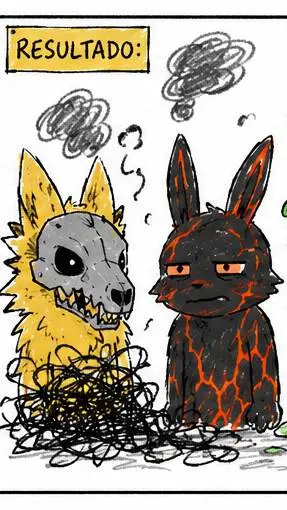 ai character: Creepy Rabbit  background