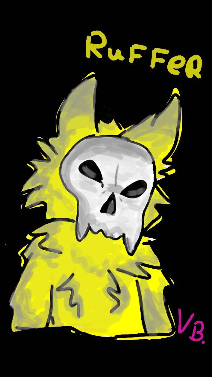 ai character: Ruffer ⚡ background