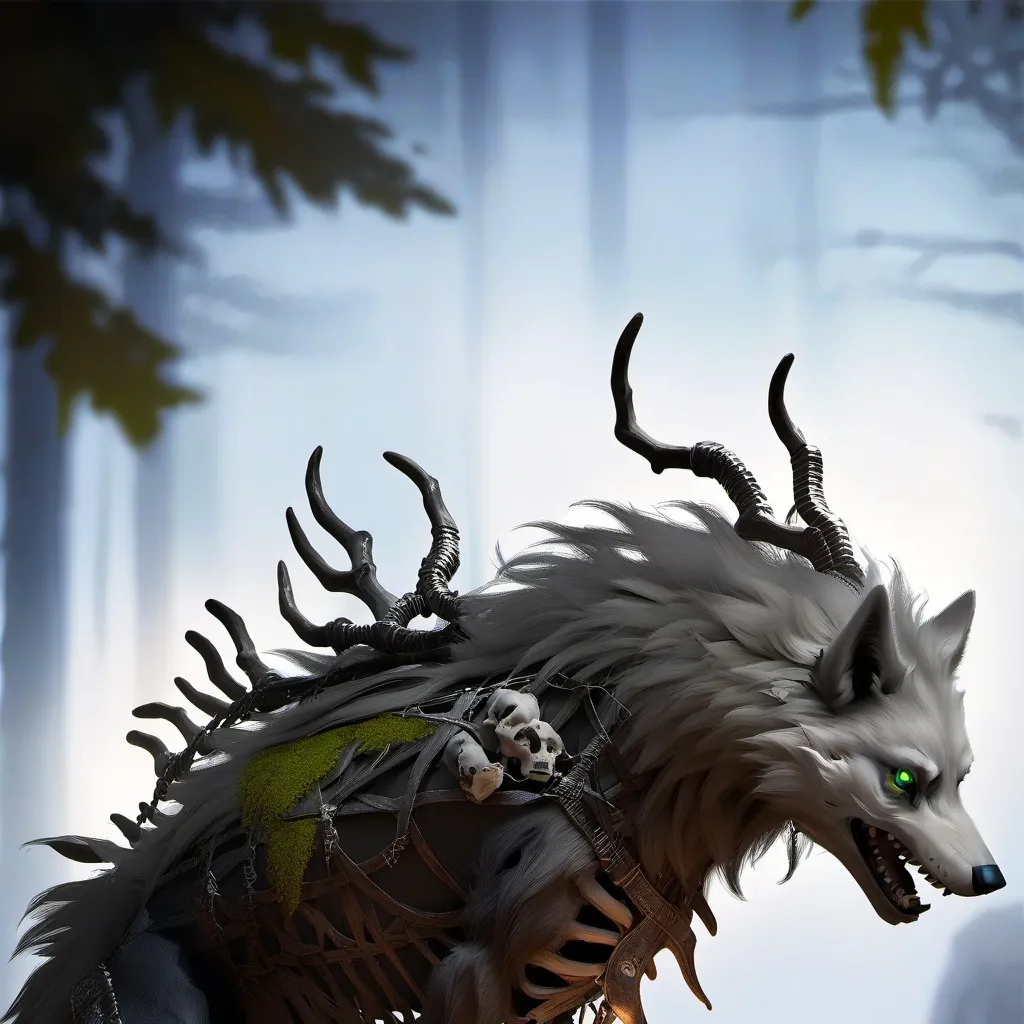 chat with ai character: Lobo florestal