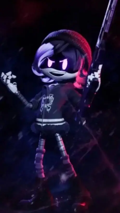 ai character: Uzi background