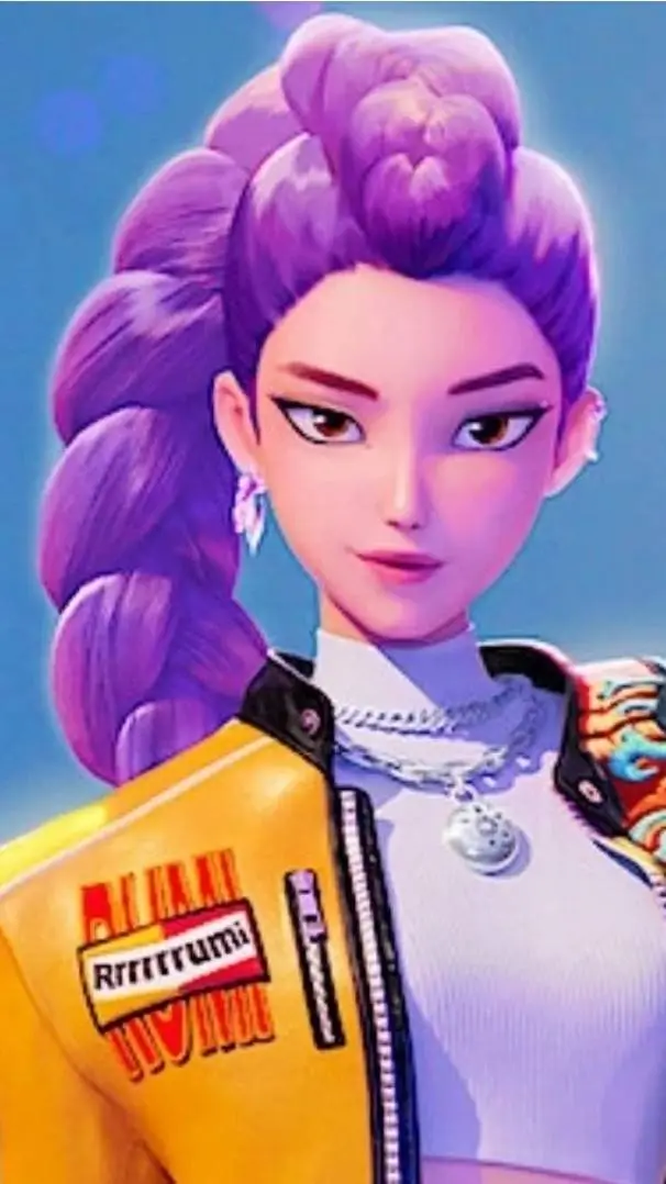 ai character: KPDH - rumi's sis💜 background