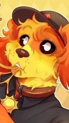 ai character: DOG DAYparte 2 background