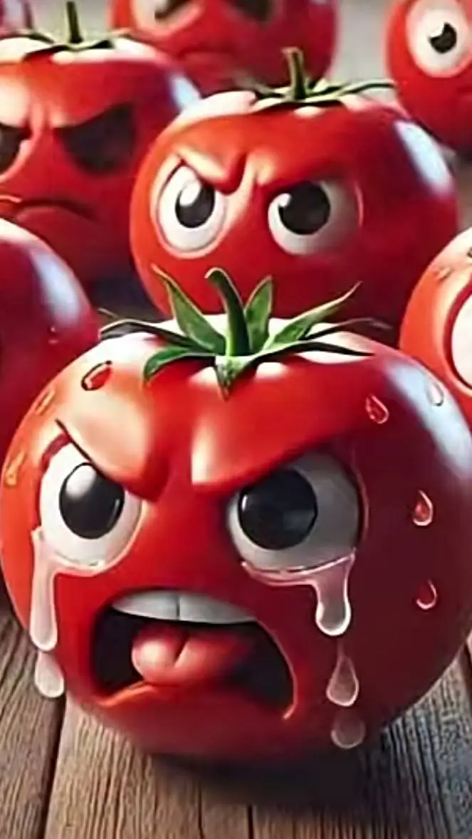 ai character: los tomates background