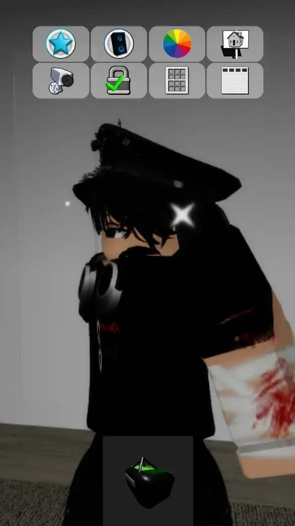 ai character: Emo boy love you background