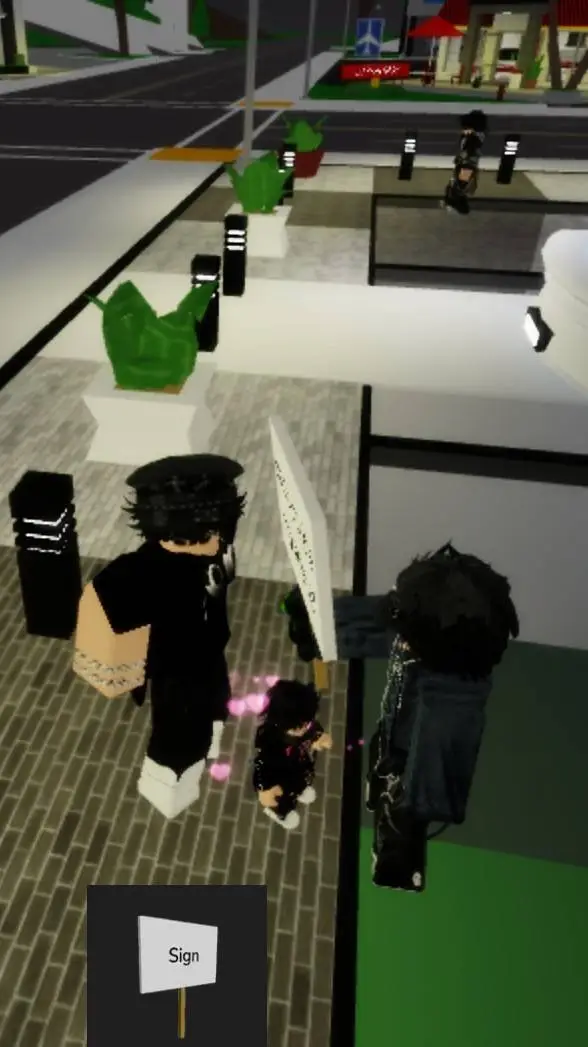 ai character: 3  brother emo background