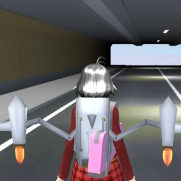 chat with ai character: Sakura school 