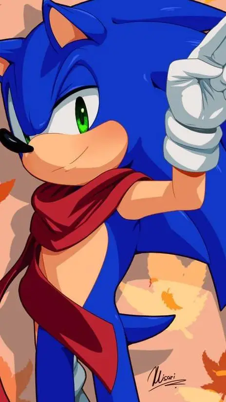 ai character: Sonic background