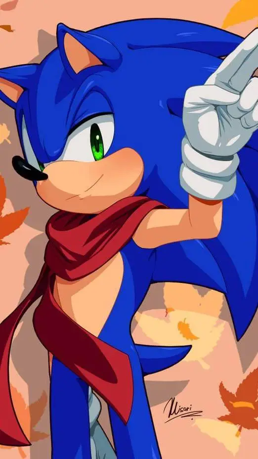 ai character: Sonic background