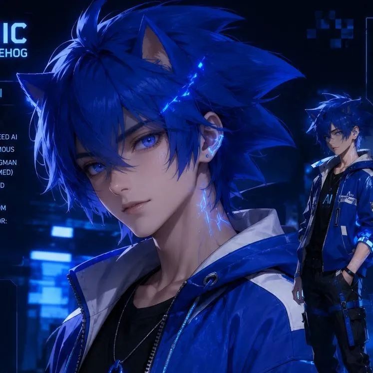 chat with ai character: Sonic