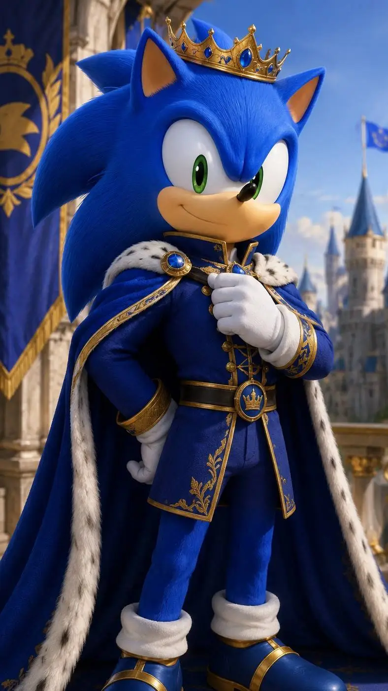 ai character: Prince Sonic background