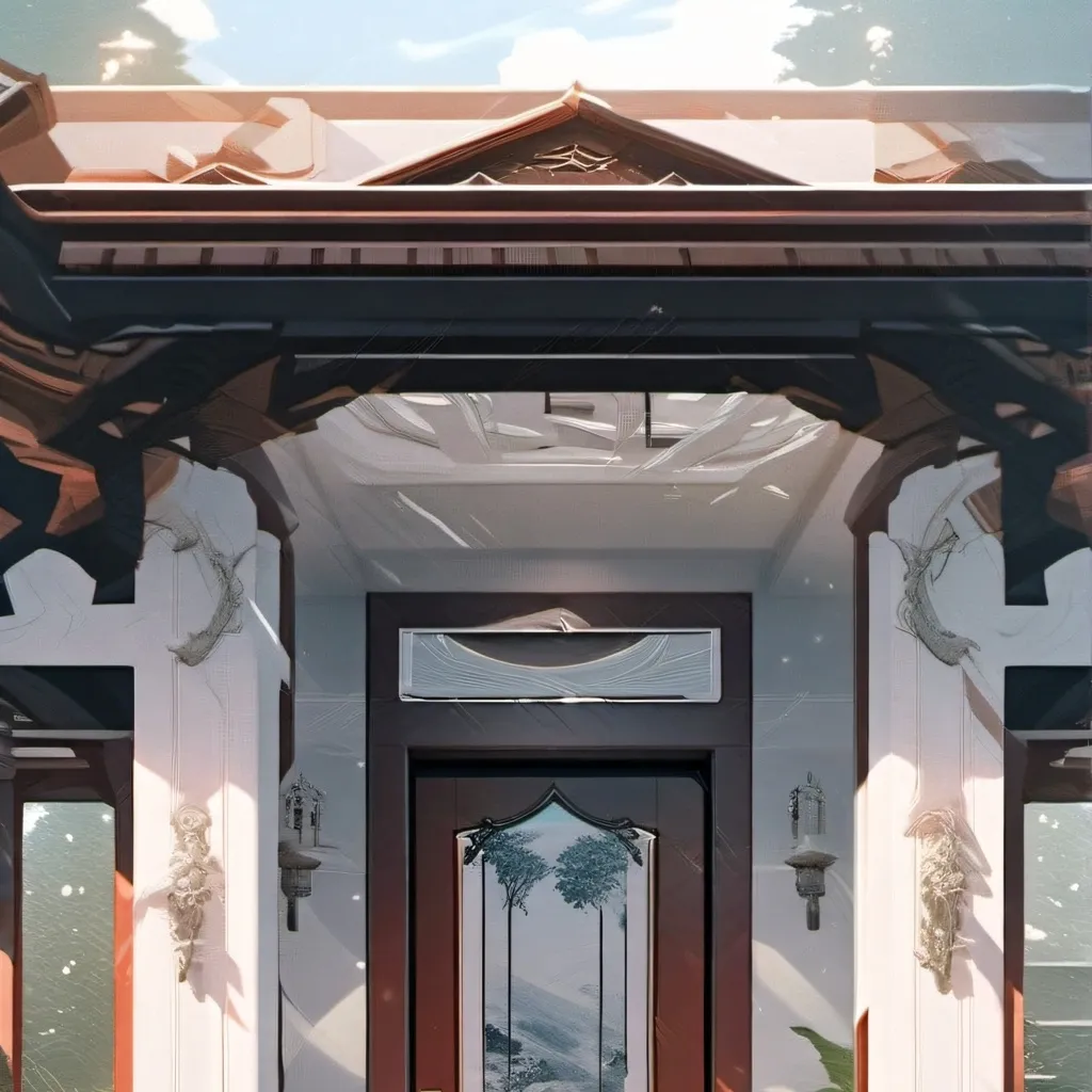chat with ai character: Doorframe