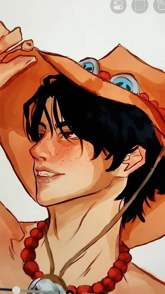 ai character: portgas d. ace background