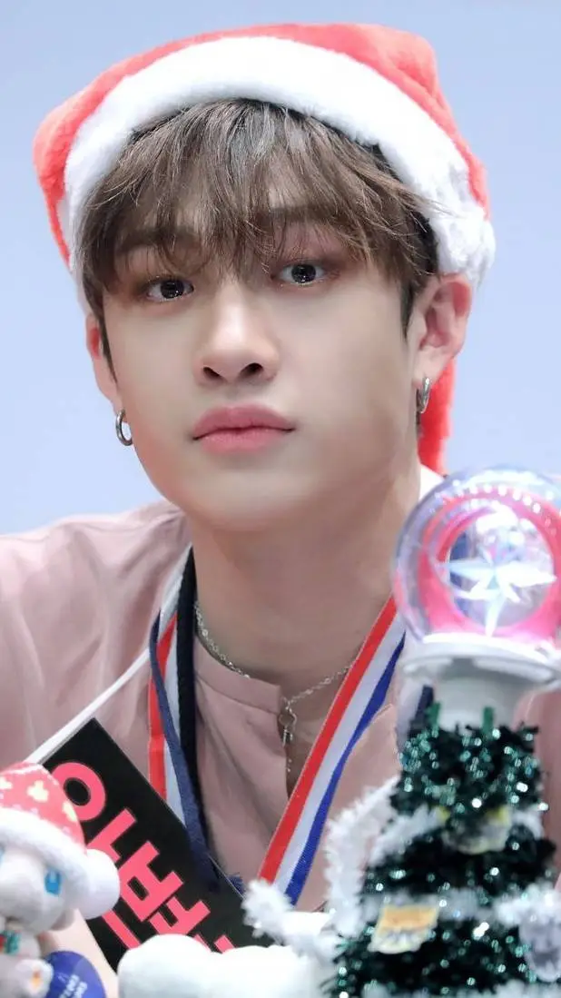 ai character: Bangchan Noël background