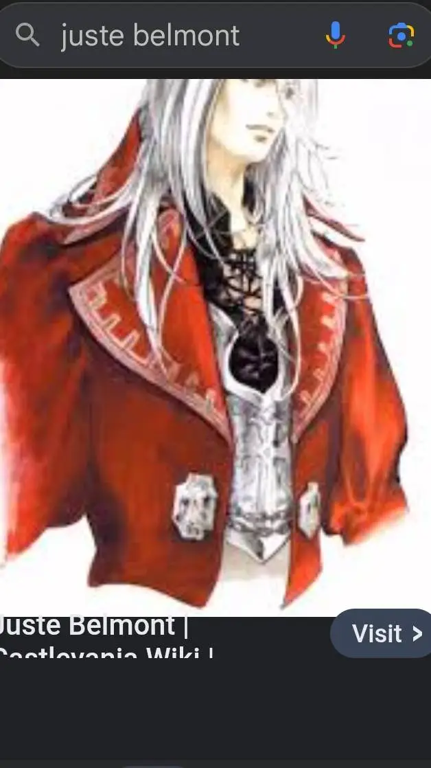ai character: Juste Belmont  background
