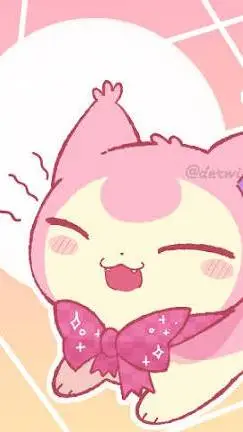 ai character: Skitty  background