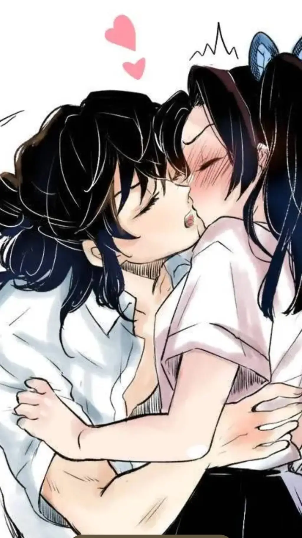 ai character: Aoi x Inosuke TIME background