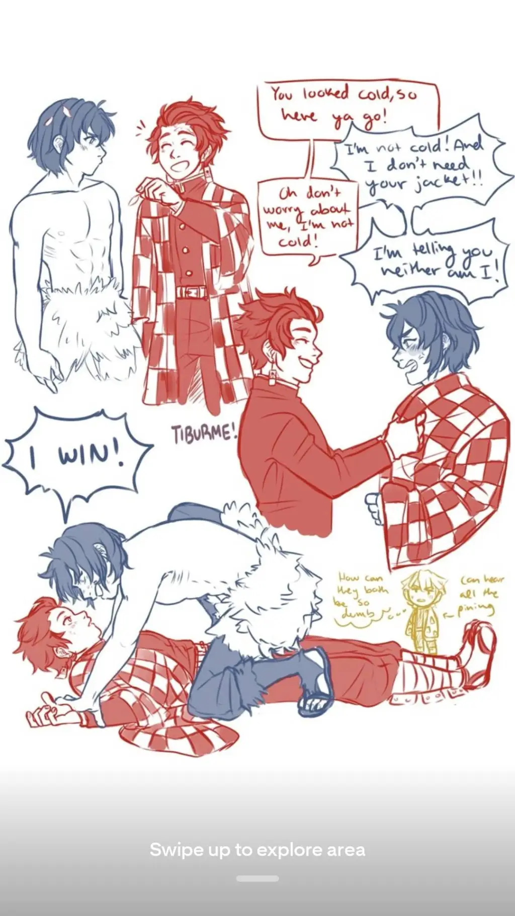 ai character: I Ship them now😔🎀 background