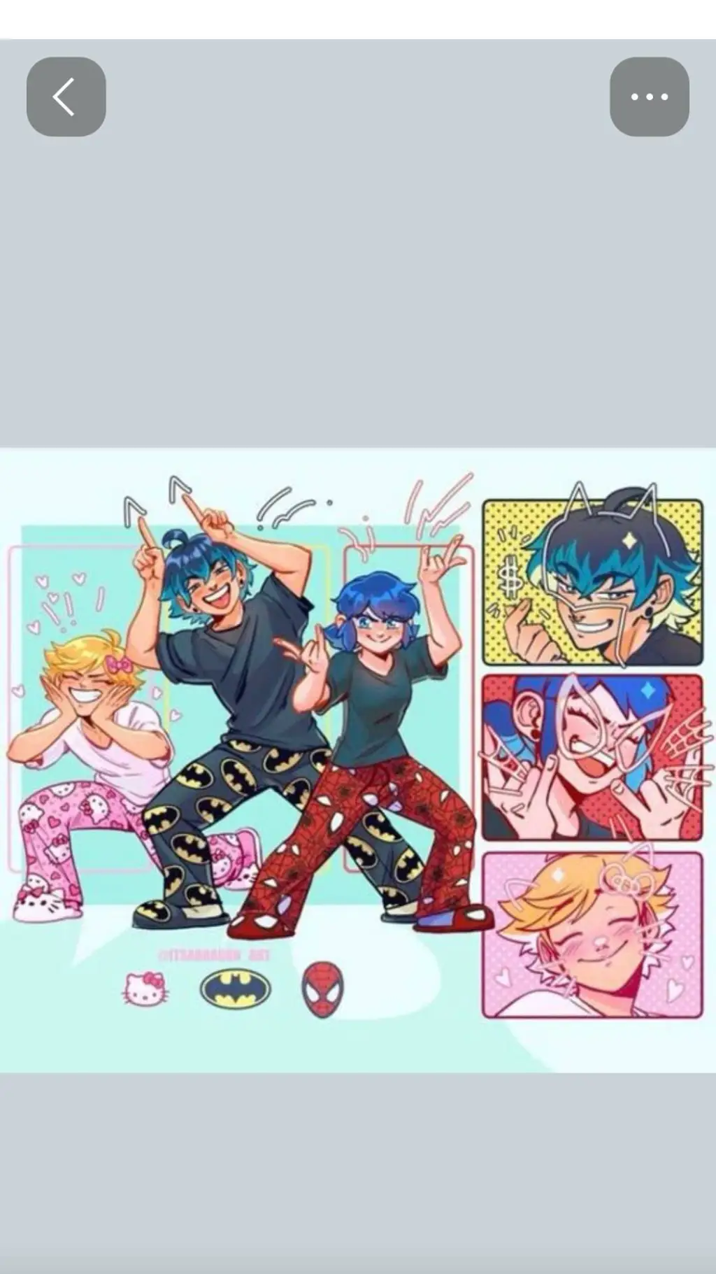 ai character: THEIR SLEEPOVER!!! background