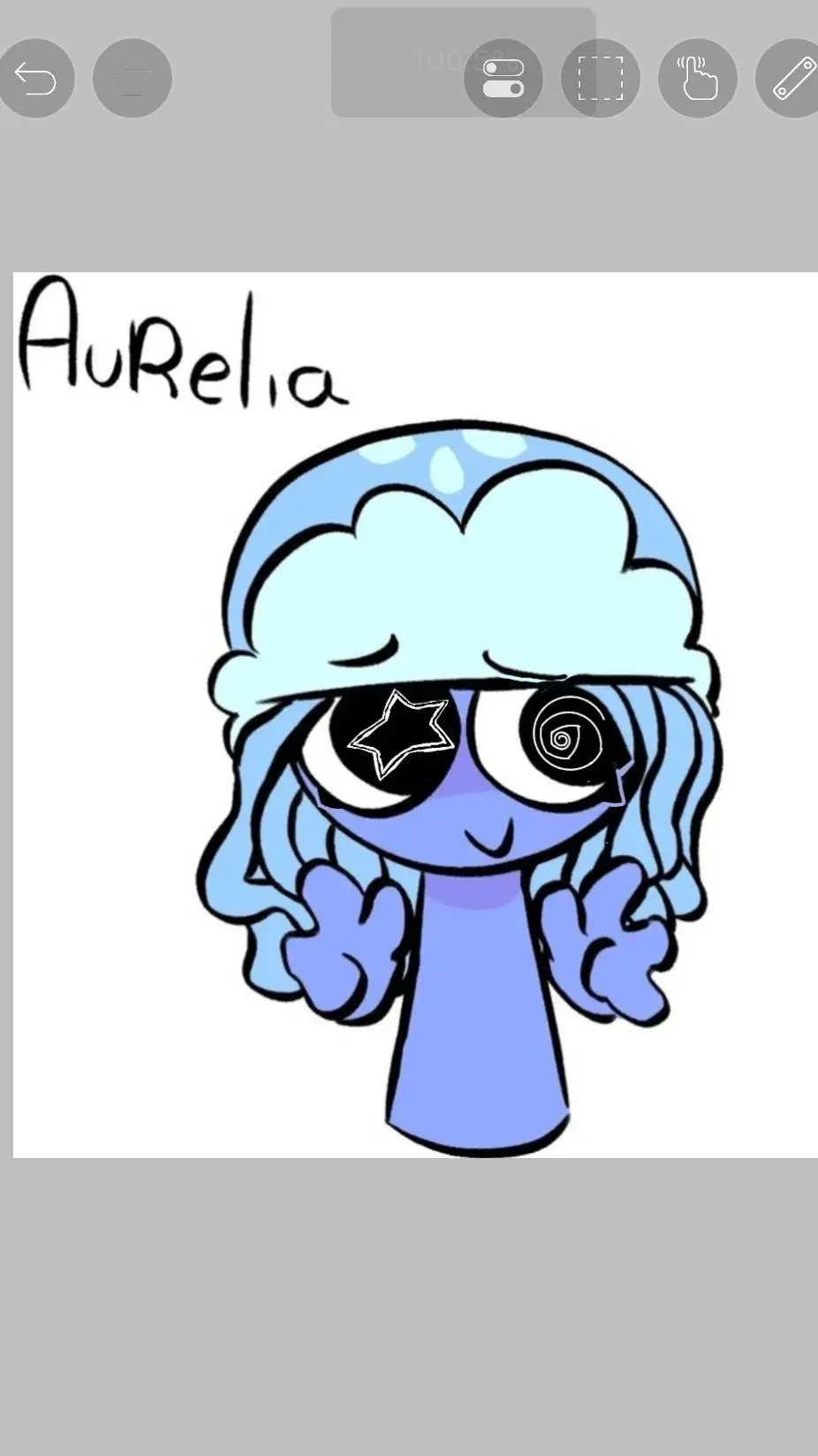 ai character: Aurlia. background