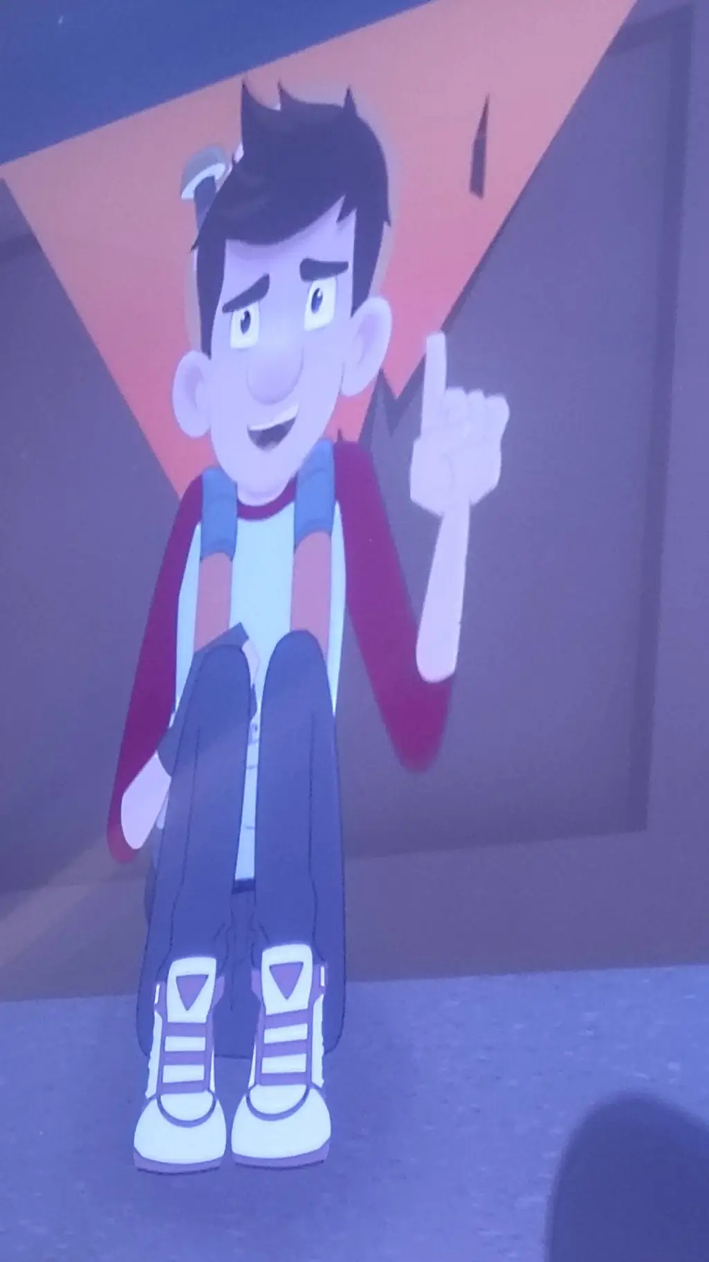 ai character: Tloke Road trip? background