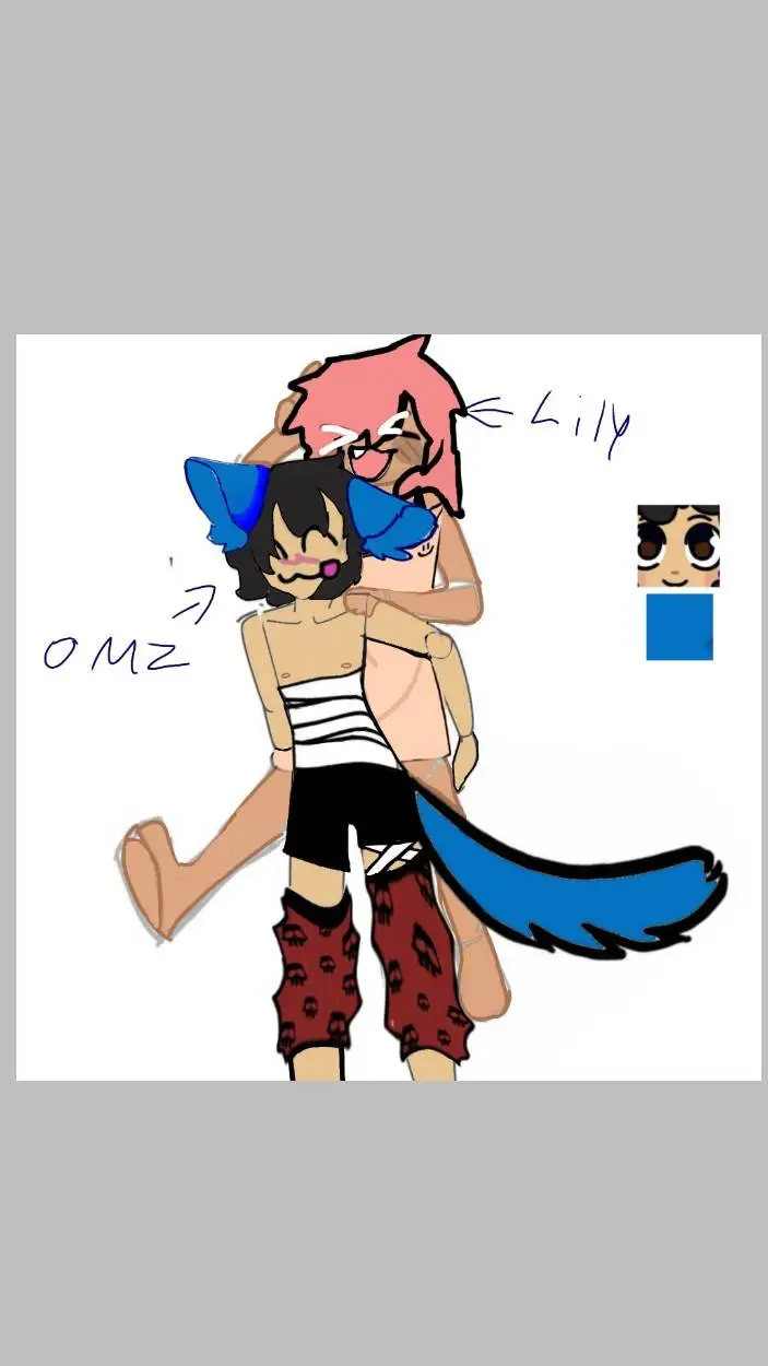 ai character: omz crewꉂ(ˊᗜˋ*) background