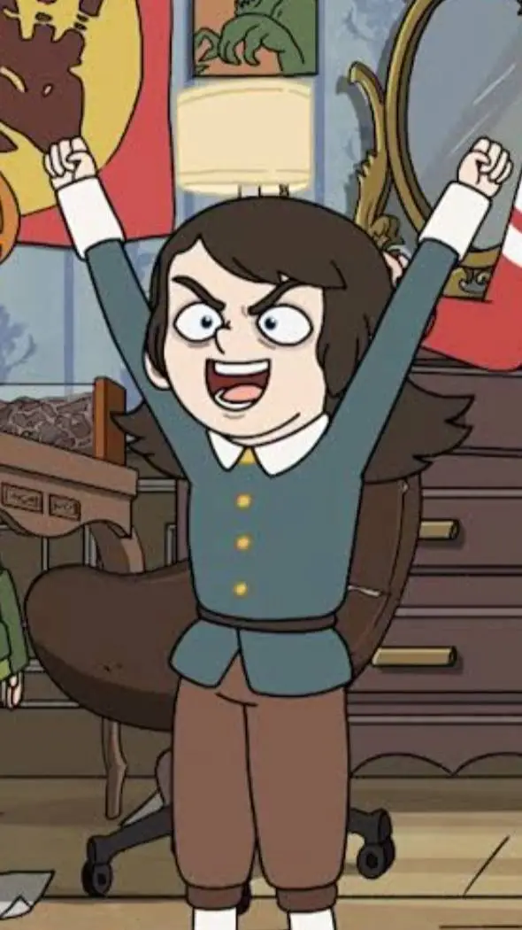 ai character: Haunted hotel background