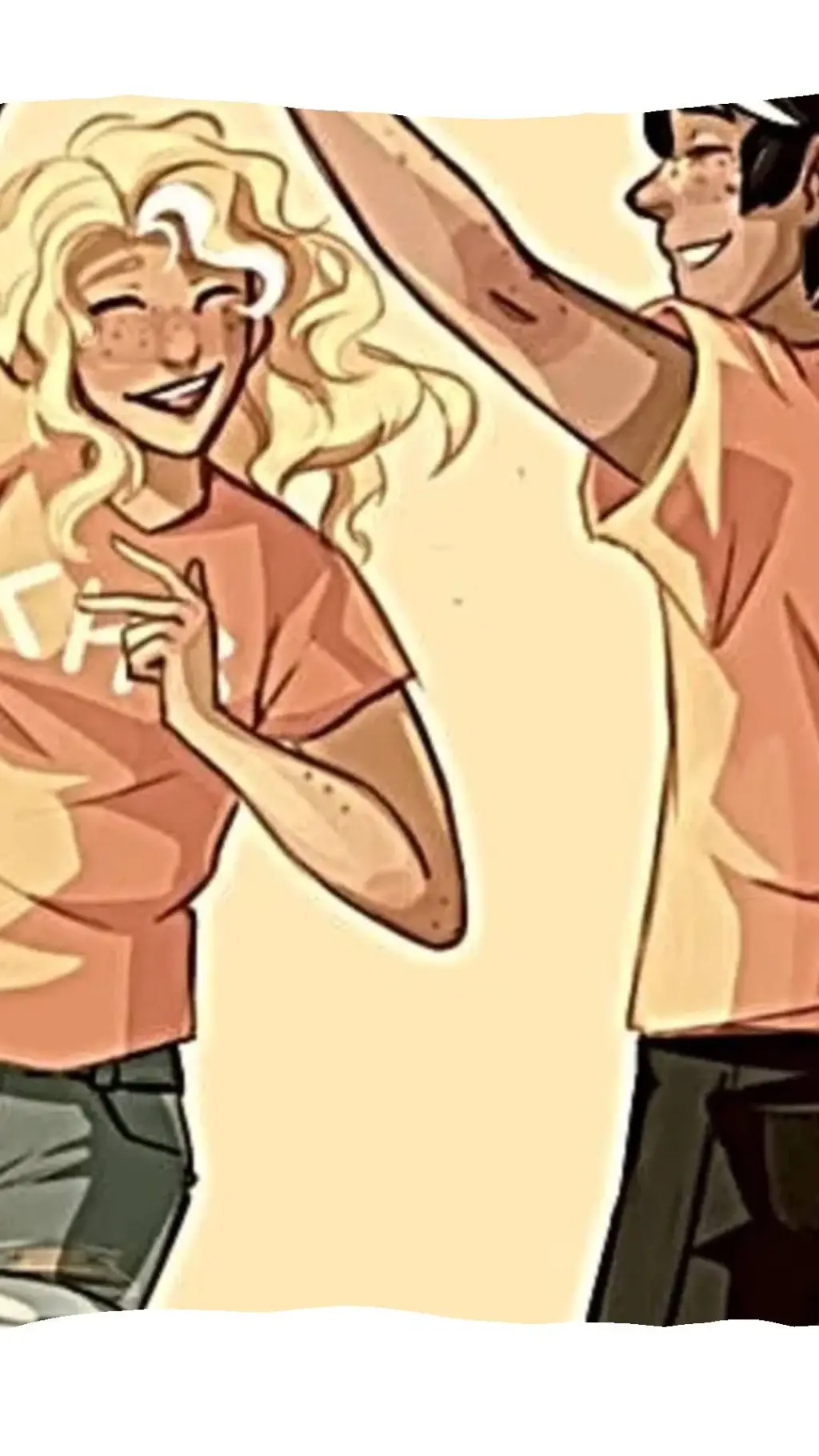 ai character: Percabeth  background