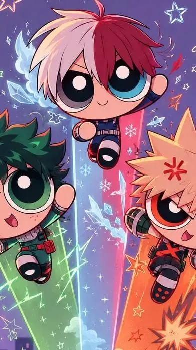 ai character: MHA eres nueva background