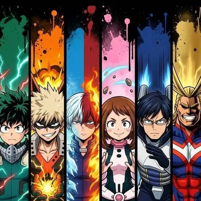 chat with ai character: mha x tu