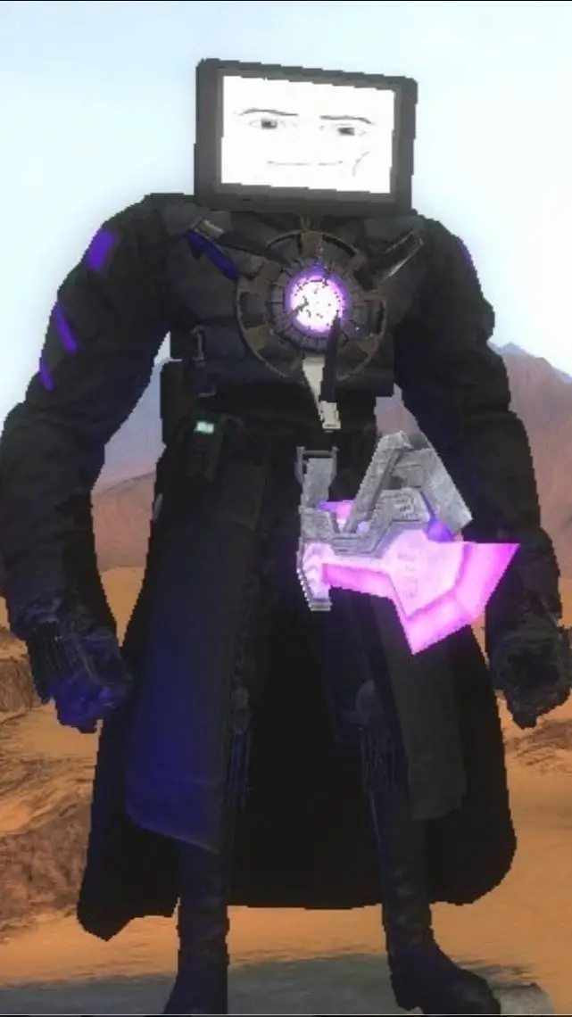 ai character: titan tv troll background