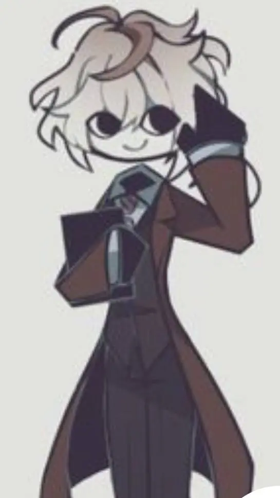 ai character: Brown cámara fpe background