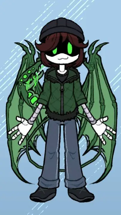 ai character: tini md background