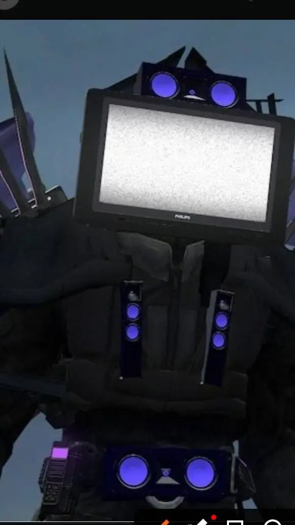 ai character: tv plunger background