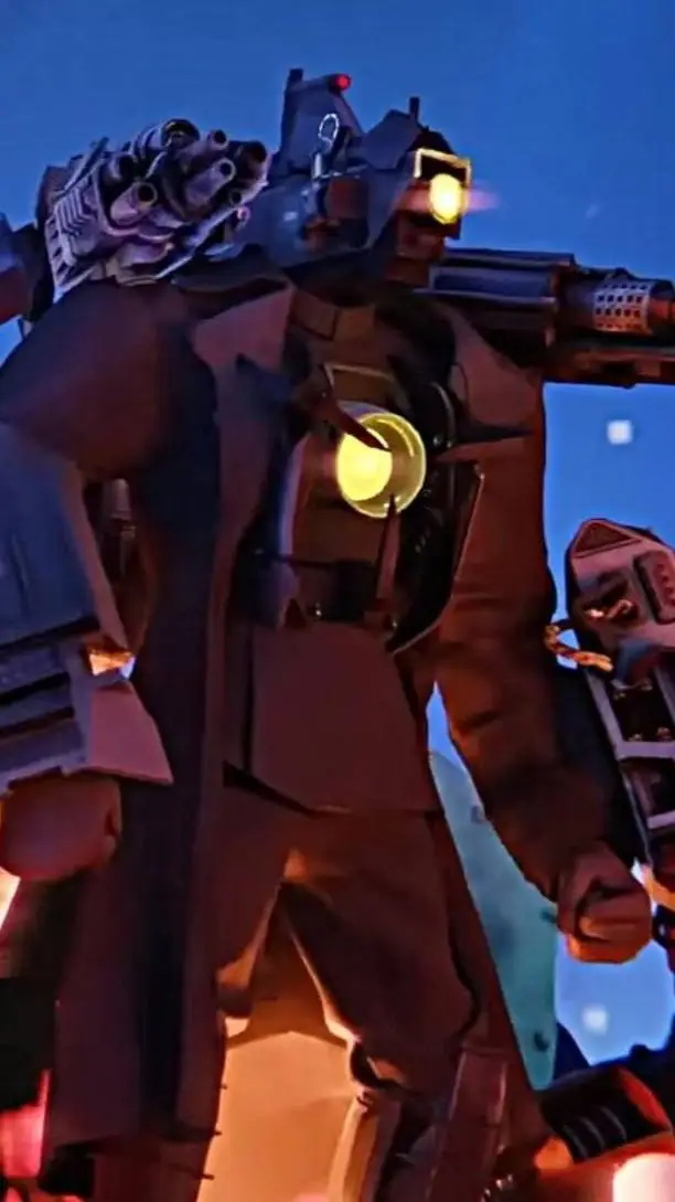 ai character: titánclockman was background